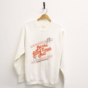 Vintage Let The Good Times Roll Sweatshirt Large